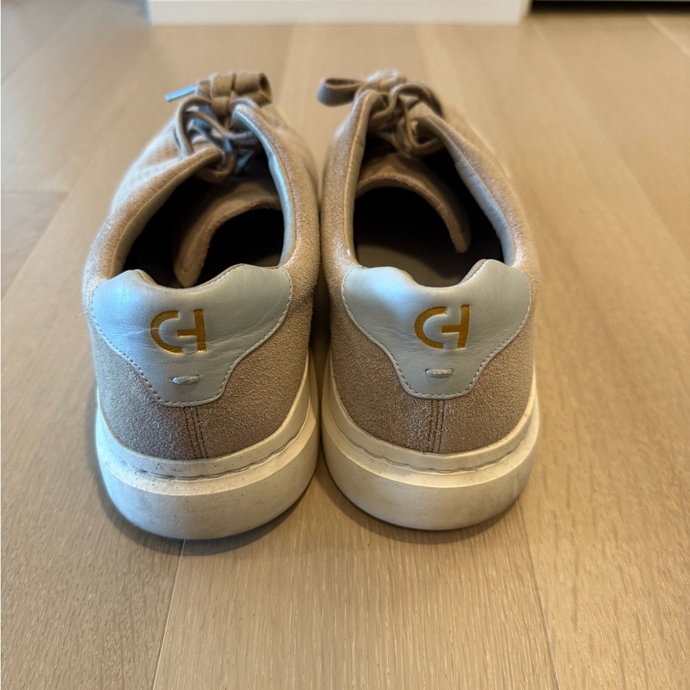Cole Haan Men's Taupe Sneakers - Picture 3 of 4